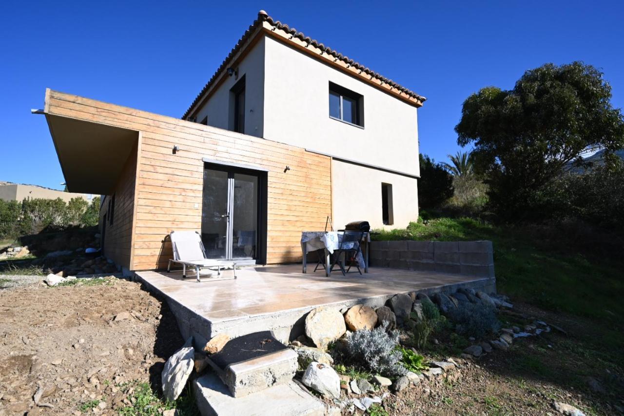 Charmant Appartement F2 Neuf Patrimonio Dış mekan fotoğraf